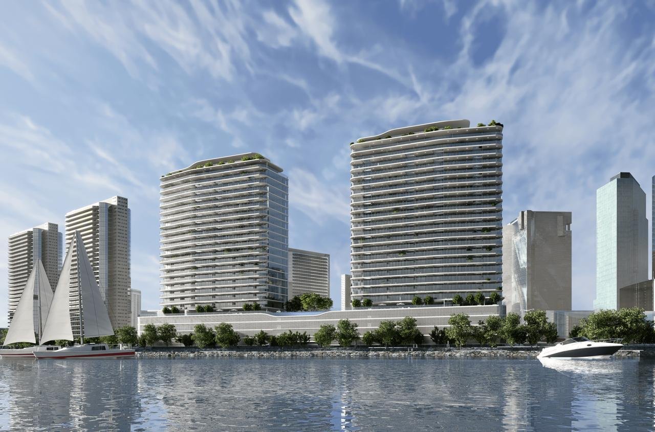 Marlin Towers contemporary residential architecture on Al Reem Island